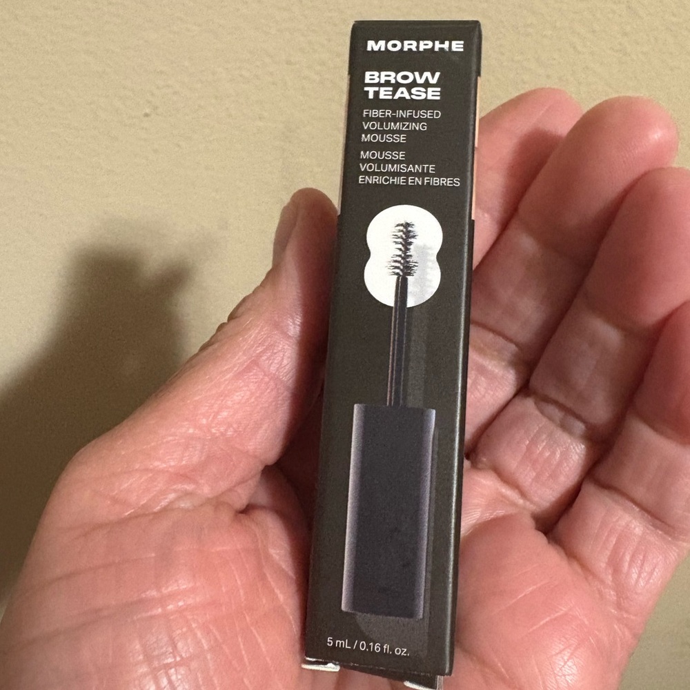 Morphe Brow Tease Volumizing Mousse -in CHOCOLATE MOUSSE Brand New Never Opened